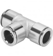 Тройник цанговый прямой Festo NPQM-T-Q10-E-P10