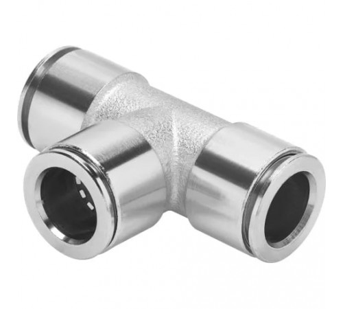 Тройник цанговый прямой Festo NPQM-T-Q10-E-P10