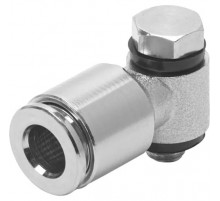 Штуцер цанговый угловой с наружным шестигранником Festo NPQM-LH-G38-Q12-P10