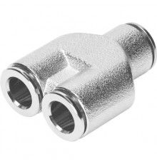 Тройник цанговый переходной Festo NPQM-Y-Q10-Q8-P10