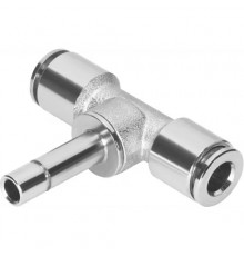 Тройник цанговый со втулкой Festo NPQM-T-Q10-S10-P10