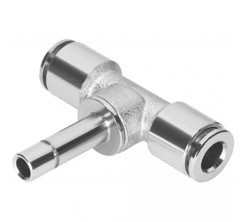 Тройник цанговый со втулкой Festo NPQM-T-Q10-S10-P10
