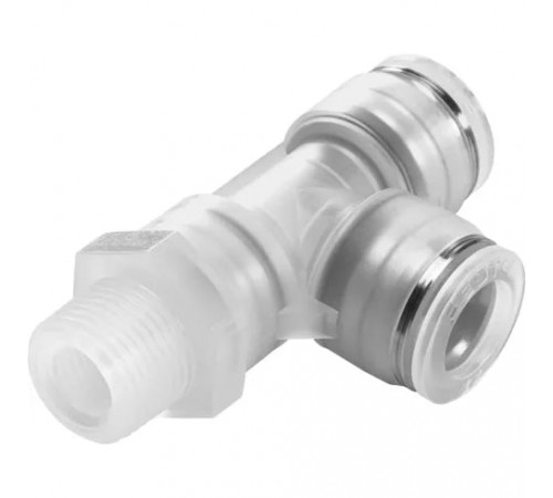 Тройник переходной резьбовой Festo NPQP-LQ-R18-Q8-FD