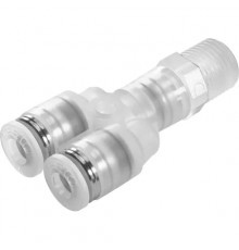 Тройник цанговый с резьбой Festo NPQP-Y-R12-Q12-FD