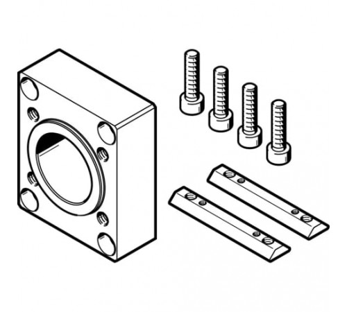 Корпус муфты Festo EAMK-A-R38-38A