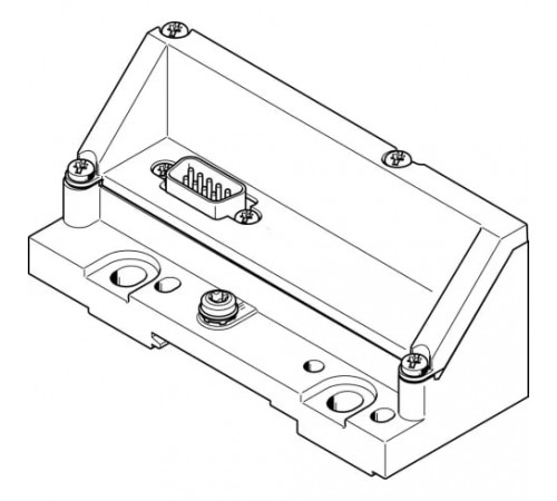 Торцевая плита Festo VMPAL-EPL-SD9-IP40