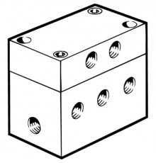 Распределитель с пневматическим управлением Festo VL-5/4-1/4