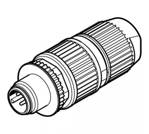 Штекер Festo NECU-S-M12G3-HX-Q7