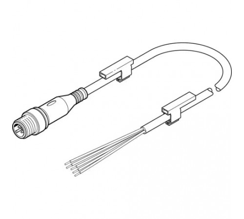 Соединительный кабель Festo NEBU-LE5-K-1-M12G5