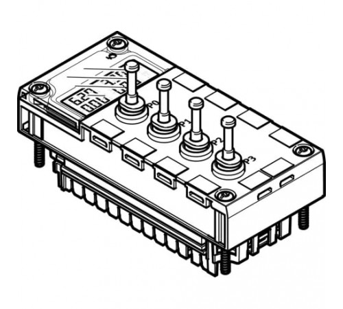 Аналоговый модуль Festo CPX-4AE-P-D10