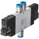 Распределитель с электромагнитным управлением Festo CPE18-M1H-5J-QS-10