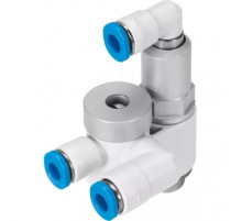 Дроссель с обратным клапаном Festo GRXA-HG-1/4-QS-6