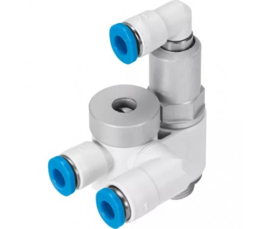 Дроссель с обратным клапаном Festo GRXA-HG-1/4-QS-6