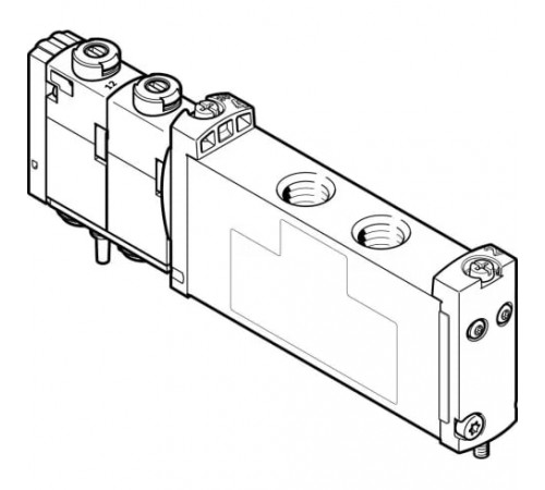 Распределитель с электромагнитным управлением Festo VUVG-S14-T32C-AZT-G18-1T1L