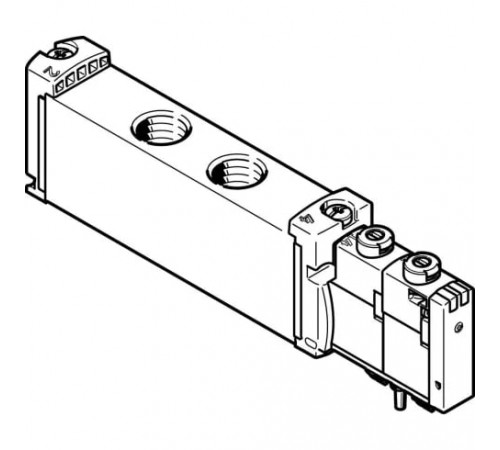 Распределитель с электромагнитным управлением Festo VUVG-S18-T32C-MZT-G14-1T1L