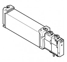 Распределитель с электромагнитным управлением Festo VUVG-B18-T32H-MZT-F-1T1L