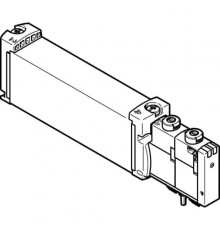 Распределитель с электромагнитным управлением Festo VUVG-B18-T32U-AZT-F-1T1L