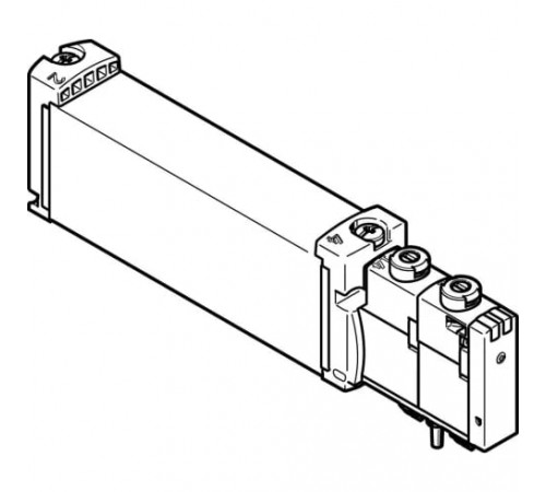 Распределитель с электромагнитным управлением Festo VUVG-B18-T32U-AZT-F-1T1L