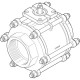Шаровой кран Festo VZBA-4-GG-63-T-22-F10-V4V4T Ру63 Ду100 (PN63 DN100)