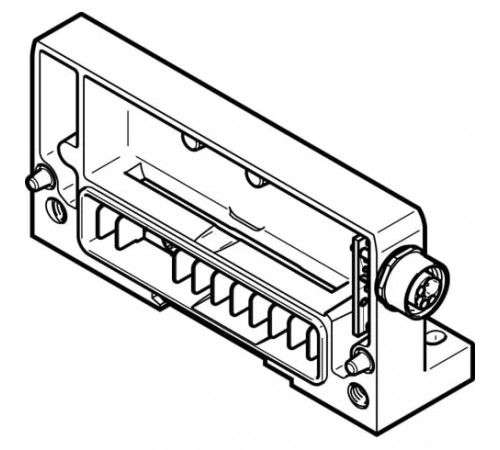 Торцевая плита Festo CPX-M-EPR-EV-X