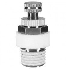 Глушитель алюминиевый с дросселем Festo VFFK-C-K-M5-P