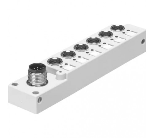 Многополюсный разветвитель Festo NEDU-L6R1-M8G3L-M12G8