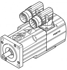 Серводвигатель Festo EMMS-AS-55-SK-HS-RR