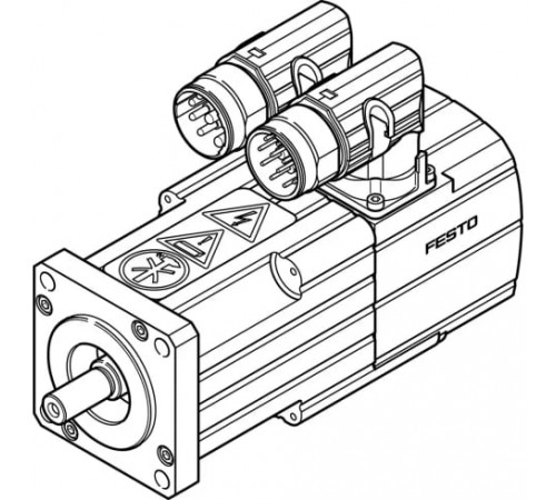 Серводвигатель Festo EMMS-AS-55-SK-HS-RR