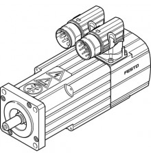 Серводвигатель Festo EMMS-AS-55-MK-HS-RR