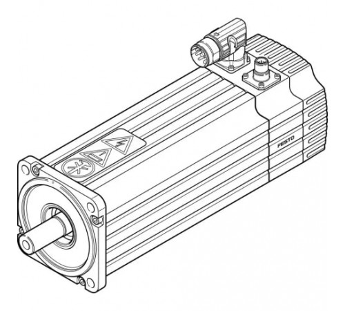 Серводвигатель Festo EMMS-AS-100-L-HV-RMB