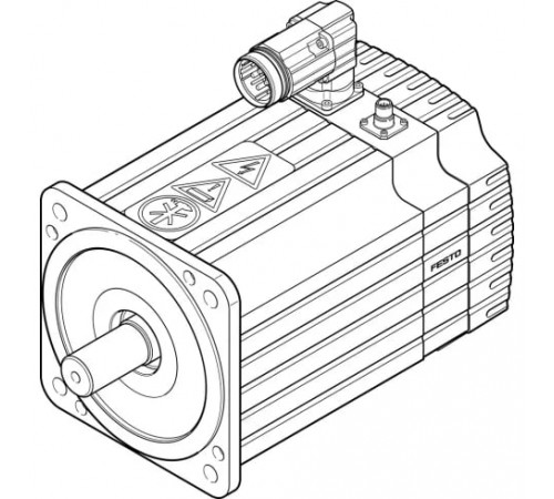 Серводвигатель Festo EMMS-AS-190-M-HS-AM