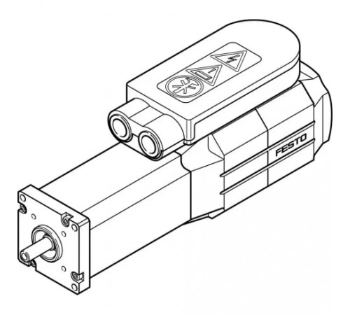 Серводвигатель Festo EMMS-AS-40-S-LS-TM