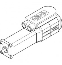 Серводвигатель Festo EMMS-AS-40-M-LS-TM