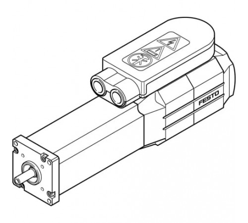 Серводвигатель Festo EMMS-AS-40-M-LS-TM