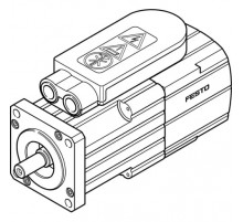 Серводвигатель Festo EMMS-AS-55-SK-LS-TSB-S1
