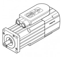 Серводвигатель Festo EMMS-AS-55-MK-LS-TM