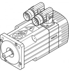 Серводвигатель Festo EMMS-AS-70-SK-LS-RR