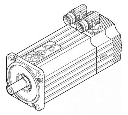 Серводвигатель Festo EMMS-AS-100-M-HS-RR