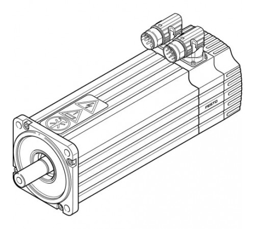 Серводвигатель Festo EMMS-AS-100-L-HS-RRB-S1