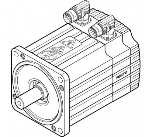 Серводвигатель Festo EMMS-AS-140-S-HS-RR