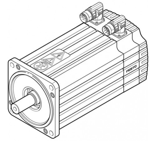 Серводвигатель Festo EMMS-AS-140-L-HV-RR