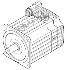 Серводвигатель Festo EMMS-AS-190-S-HS-AR