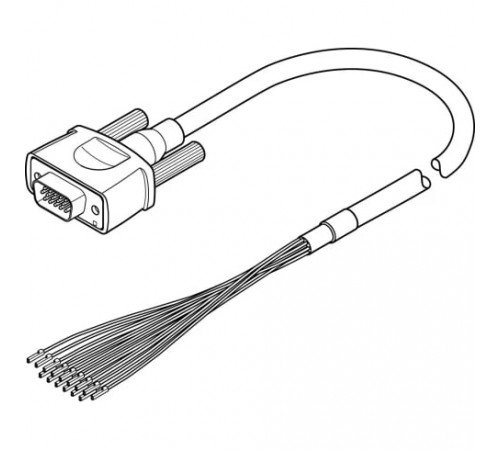 Линия управления Festo NEBC-S1H15-E-1.0-N-LE15
