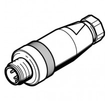 Штекер Festo NECU-S-M12G4-P1-IS