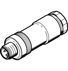 Штекер Festo NECU-S-M12G4-D-IS
