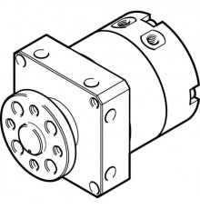 Неполноповоротный привод Festo DSM-T-8-180-P-FW