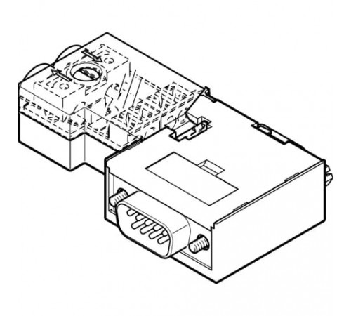 Штекер Festo NECU-S1W9-C2-APB