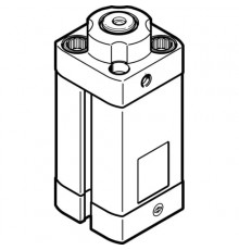 Стопорный пневмоцилиндр Festo DFSP-20-15-DF-PA