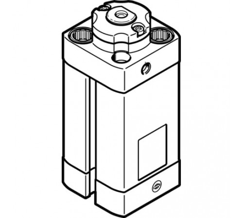 Стопорный пневмоцилиндр Festo DFSP-Q-20-10-DF-PA