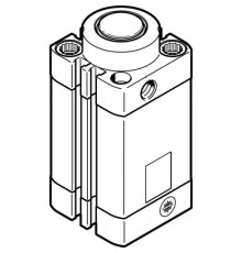 Стопорный пневмоцилиндр Festo DFSP-32-15-DS-PA